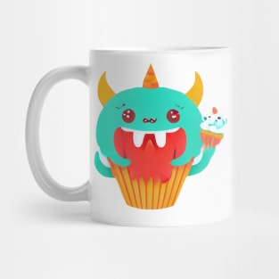 Cupcake Monster Mug